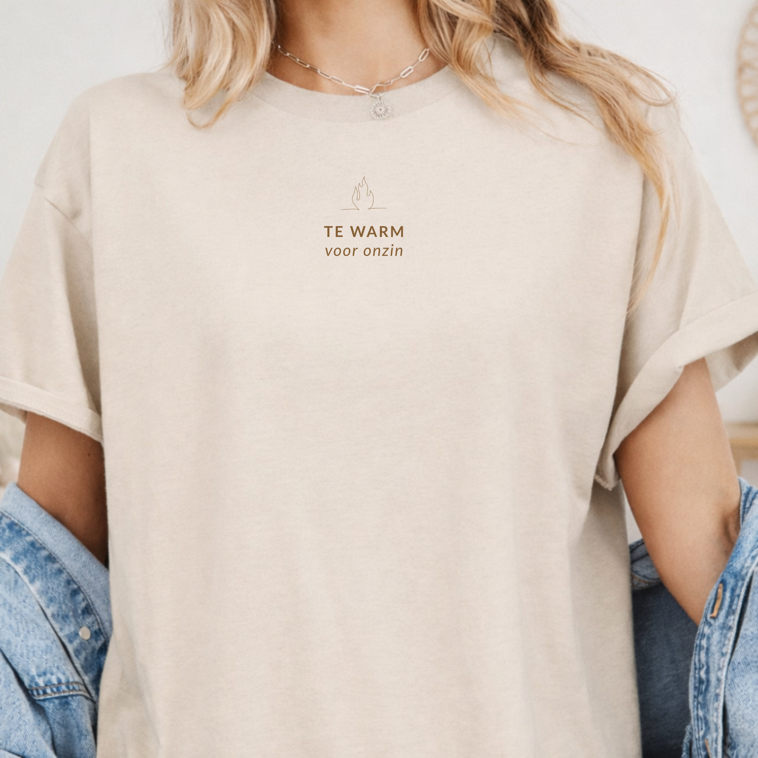 Te Warm Voor Onzin T-Shirt - Humor Menopauze Design